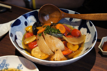 野菜の焼き浸し