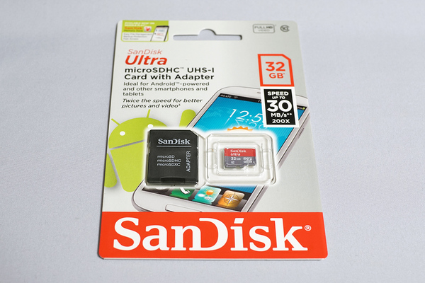 SanDisk Ultra microSDHC 32GB | b's mono-log